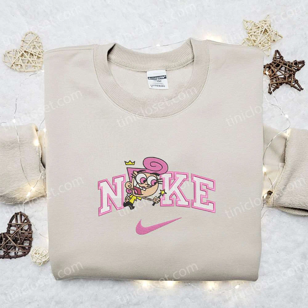Wanda Fairywinkle Fairly Odd Parents Embroidered Shirt
