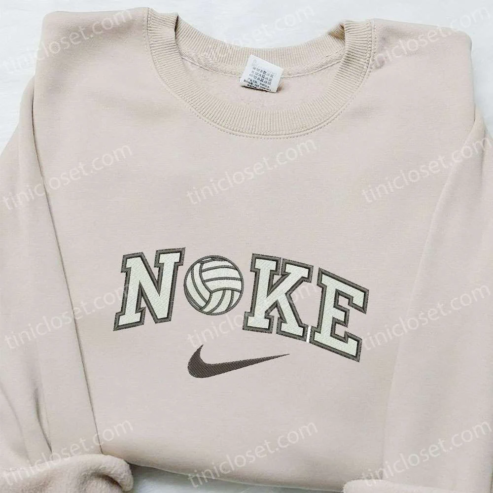 Volleyball Embroidered Shirt, Sports Embroidered Shirt, Best Gifts Idea