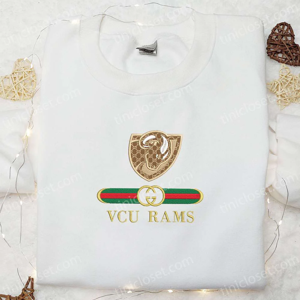VCU Rams x Gucci NCAA Sports Embroidered Shirt