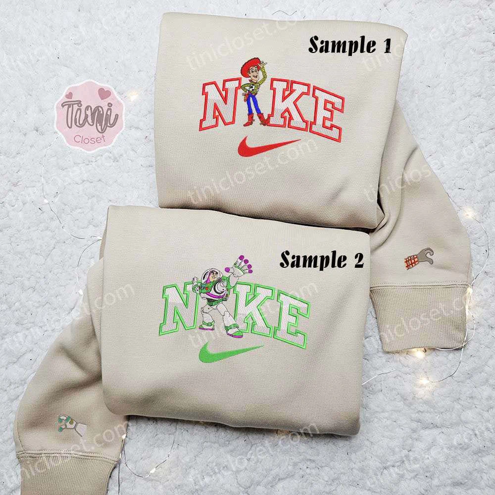 Woody And Buzz Lightyear Disney Toy Story Embroidered Couples Shirts