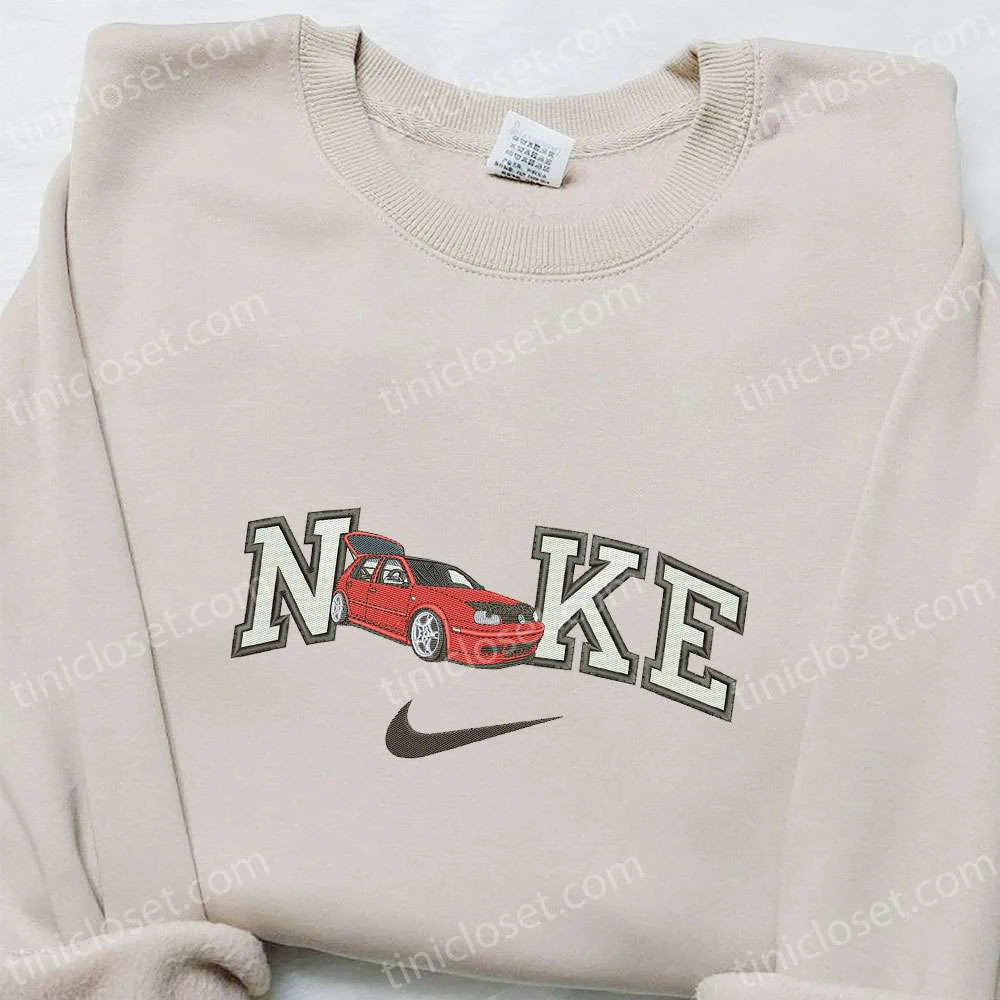 Volkswagen Golf MK4 Transportations Embroidered Shirt
