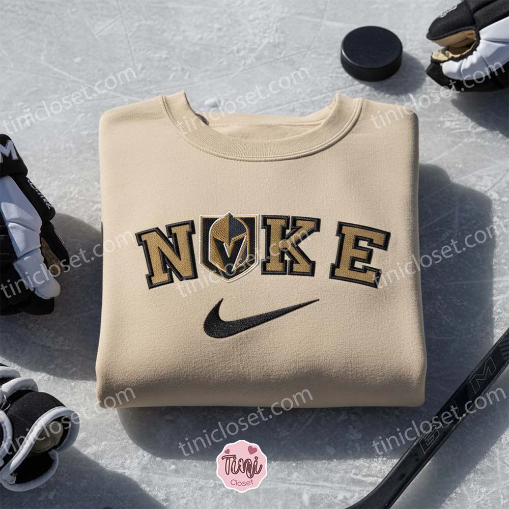 Vegas Golden Knights Embroidered Shirt, NHL Sports Embroidered Hoodie, Best Gift Idea
