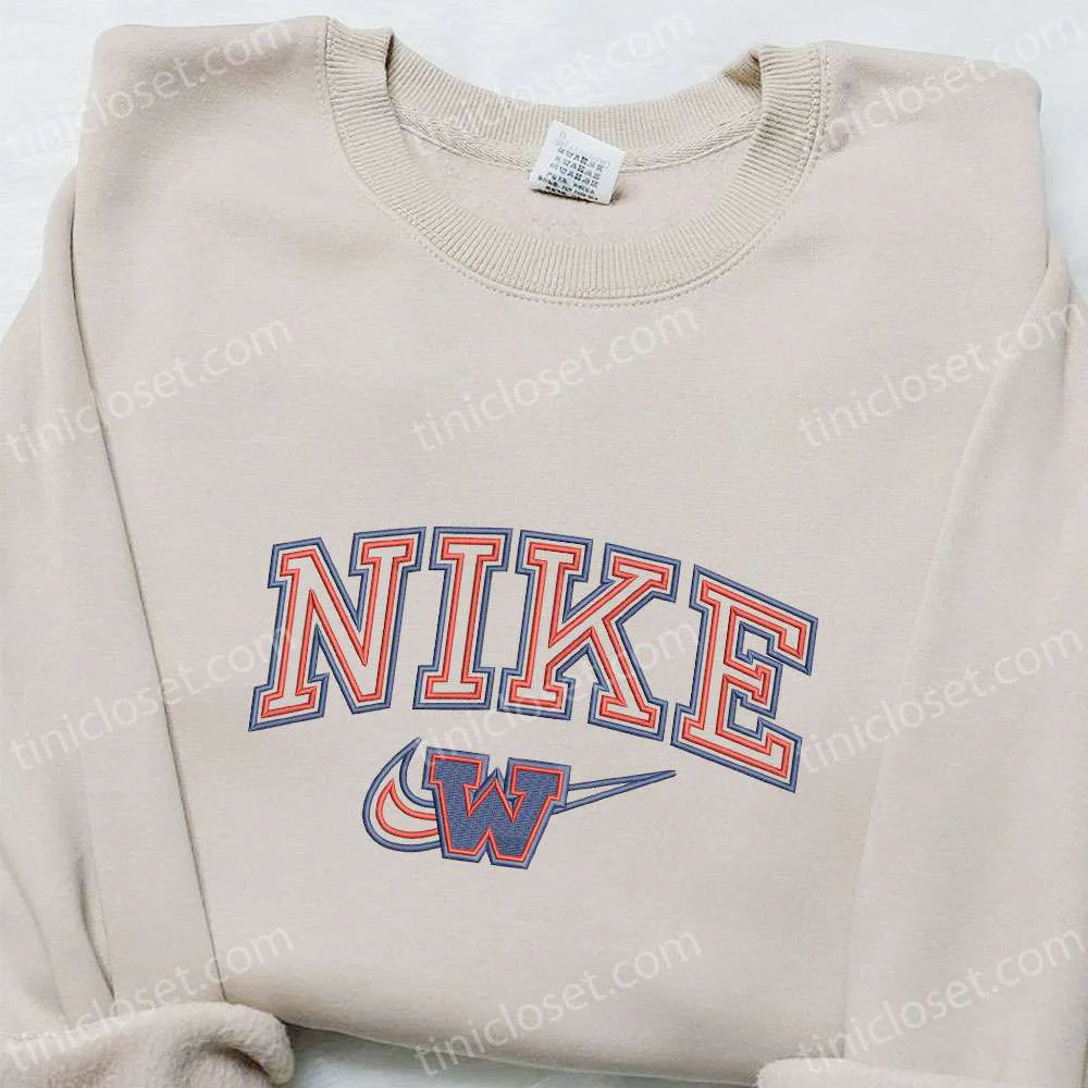 Wisconsin Badgers Embroidered Shirt, NCAA Embroidered Hoodie, Best Sports Gift Idea